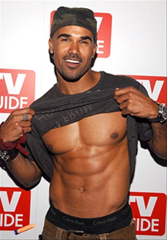 shemar moore who plays agent morgan on criminal minds